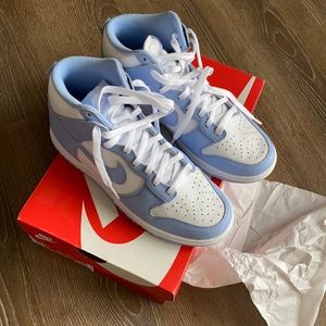 nike dunk mid aluminum